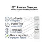 EST. Premium Shampoo Blend of Grapefruit and Bergamot 40 mL