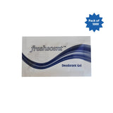 Freshscent™ Deodorant Gel 0.12 oz Disposable Pouch 3.5 ml (Count 1000's/Pack)