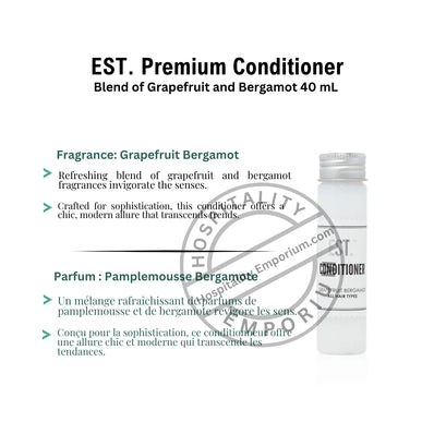 EST. Premium Conditioner Blend of Grapefruit and Bergamot 40 mL