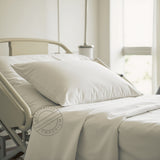 TC-180 PILLOWCASES Economy "New Era" Import fabric White Std/ Queen/ King sizes for Healthcare Hospitality Beds  Thomaston Mills