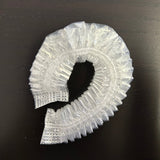 Shower Hair Cap clear Guest Bathroom Amenity individually wrapped White Plastic Bags bulk Economy Pack (Count 200's/Pack)