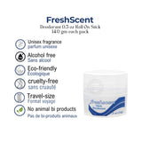 Freshscent™ Deodorant 0.5 oz Roll-On Stick Alcohol Free 14.0 gm (Count 576's/Pack)