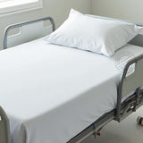 TC-180 FITTED SHEETS Economy "New Era" Import Fabric White TWIN sizes Hospitality Beds  Thomaston Mills