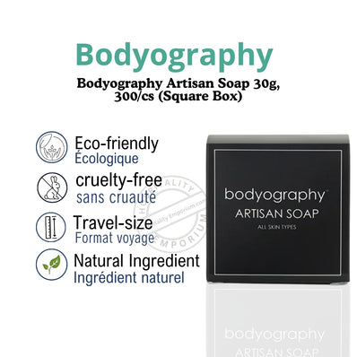 Bodyography Artisan Soap 30g, (Square Box)