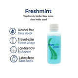Freshmint® Mouthwash Alcohol Free 2.0 oz clear bottle 59 ml (Count 96's/Pack)