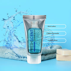 Freshscent™ Shampoo  1.0oz Fragrance Free Hospitality Tube size 30ml (Case 288's/Pack)