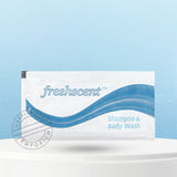 Freshscent™ Shampoo & Body Wash (2 in 1) 0.34 oz Disposable Pouch 10 ml (Count's 1000's/Pack)