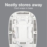 Proctor Silex® Wide-Slot 2 Slice Toaster, ASO, extra Wide Slots, Toast Boost, 7-Shade Toast Select, White