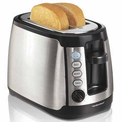 Proctor Silex 2 Slice Toaster Black and Chrome 2 / Pack