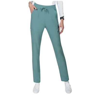 PREM. Scrub BOTTOM PANT 1 Back 2 Lower Side Cargo-type 2 Deep Diagonal Pockets Twill Fabric 4.5oz Poplin 65/35 P/C Multi-Color sizes 2XS-XL