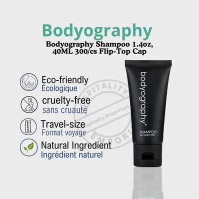 Bodyography Shampoo 1.4oz, 40ML Flip-Top Cap