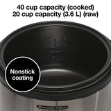 Proctor Silex Commercial 40 Cup Rice / Oatmeal Cooker