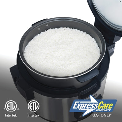 Hamilton Beach Commercial 240V/2500W 90 Cup Rice / Oatmeal Cooker / Warmer (requires special electrical outlet)