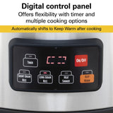 Hamilton Beach Commercial 240V/2500W 90 Cup Rice / Oatmeal Cooker / Warmer (requires special electrical outlet)