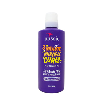 AUSSIE conditioner 475ml 3 minute miracle curls with coconut oil Pack of 12