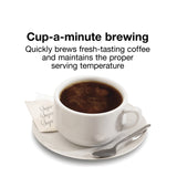 Proctor Silex® Commercial Alum. Urn, 40 cup, one hand dispensing, coffee level indicator