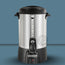 Proctor Silex Commercial, Alum. Urn, 60 cup, one hand dispensing, coffee level indicator