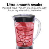 Hamilton Beach 10 Spd. Smoothie Blender, w/56 Oz. Capacity, Dishwasher Safe Jar, Black