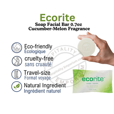 Ecorite Soap, Round 0.7oz, 20g