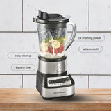 Wave Crusher® Multi-Function Blender, Ice Crushing, Easy Clean, Black/Silver