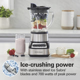 Wave Crusher® Multi-Function Blender, Ice Crushing, Easy Clean, Black/Silver