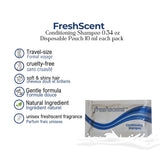 Freshscent™ Conditioning Shampoo 0.34 oz Disposable Pouch 10 ml (Count 1000's/Pack)
