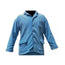 Patient's Top SHIRT Fold Collar with Buttons Fabric Poly Fleece Color BLUE 2/Pack