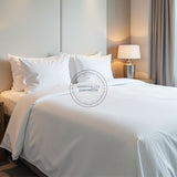 TC-180 FLAT SHEETS percale fabric White QUEEN sizes Hospitality Beds  Thomaston Mills