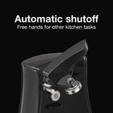 Proctor Silex Can Opener Power OpenerTM w/Knife Sharpener, ASO, Black