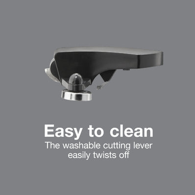 Proctor Silex Can Opener Power OpenerTM w/Knife Sharpener, ASO, Black