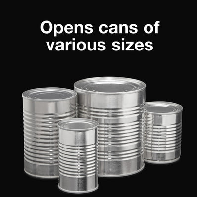 Proctor Silex Can Opener Power OpenerTM w/Knife Sharpener, ASO, Black