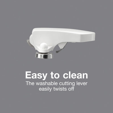 Proctor Silex Power OpenerTM Can Opener w/Knife Sharpener, ASO, White