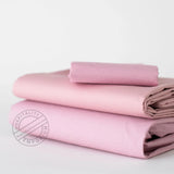TC-180 FITTED SHEETS percale fabric color Rose size TWIN Beds Hospitality  Thomaston Mills