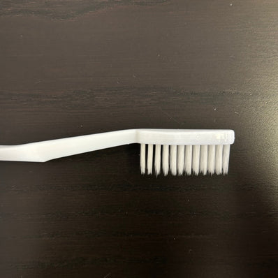 Toothbrush Dental Guest Bathroom Amenity in White Plastic Bags Bulk Economy Packing (Count 200's/Pack)