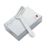 Shaving Razor with Cap White Guest Bathroom Amenity Premium individual Box packing (Count 200's/Pack)
