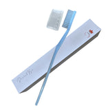 Toothbrush Dental with Cap Guest Bathroom Amenity Premium individual Box packing (Count 200's/Pack)