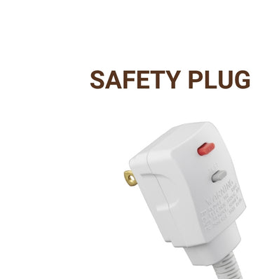 Hamilton Beach Wall Mount Hair Dryer, 1500 Watts, Auto Safety Shut Off, Toggle Switch, White