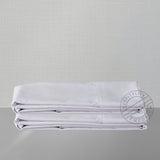 TC-200 FLAT SHEETS Percale Fabric White TWIN size Hospitality Beds  Thomaston Mills