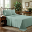 TC-180 FLAT SHEETS percale fabric color Seafoam KING size Hospitality Beds  Thomaston Mills