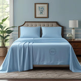 TC-180 FLAT SHEETS percale fabric color Bone KING size Hospitality Bed  Thomaston Mills