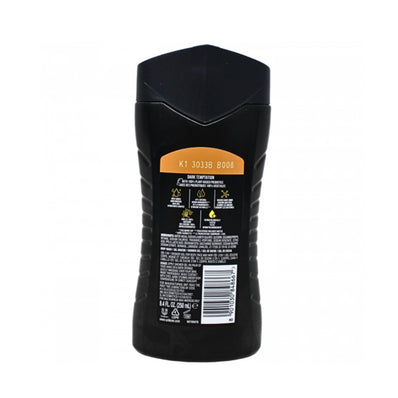 AXE Body Wash 250ml 3in1 DARK TEMPTATION dark chocolate scent Pack of 12