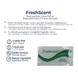 Freshscent™ Hand and Body Lotion 0.25 oz Disposable Pouch 7.5 ml (Count 1000's/Pack)