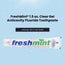 FreshMint 1.5 oz. Clear Gel Anticavity Fluoride Toothpaste