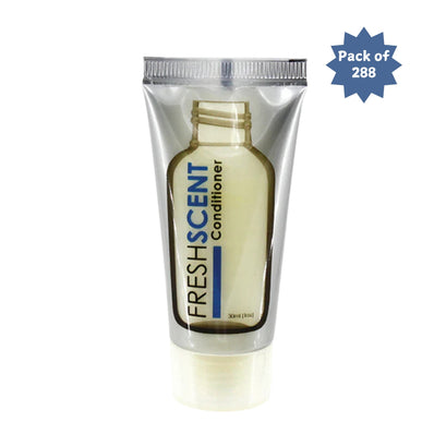 Freshscent™ Conditioner  1.0oz Fragrance Free Hospitality Tube size 30ml (Case 288's/Pack)