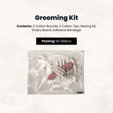 Grooming Kit - Contents: 2 Cotton Rounds, 3 Cotton Tips, Sewing Kit, Emery Board, Adhesive Bandage