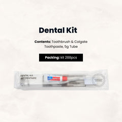 Dental Kit - Contents: Toothbrush & Colgate Toothpaste, 5g Tube