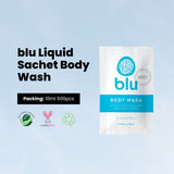 Blu Body Wash, Sachets 0.33oz, 10ml