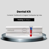 Accessories Collective Box, Dental Kit - Contents: Toothbrush & Colgate Toothpaste, 5g Tube