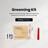 Accessories Collective Sustain, Grooming Kit - Contents: 2 Cotton Rounds, 3 Bamboo Cotton Tips, Sewing Kit, Emery Board, Adhesive Bandage