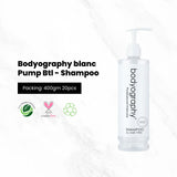 Bodyography Blanc Pump Bottle - Shampoo 13.5oz, 400ML